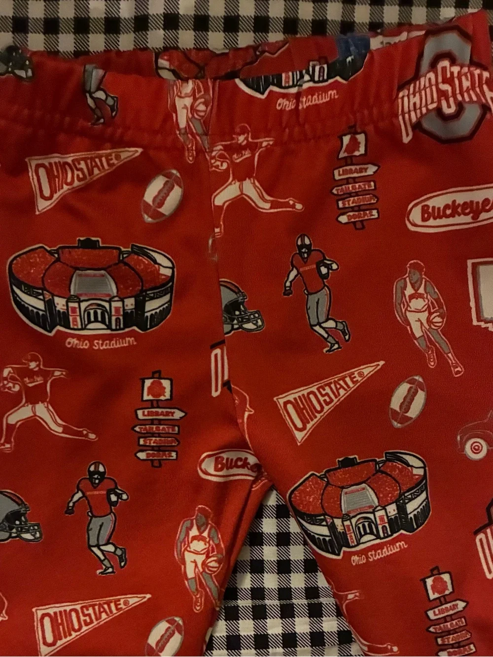 OshKosh B'gosh Red Ohio State Themed Kids Pajama Pants
